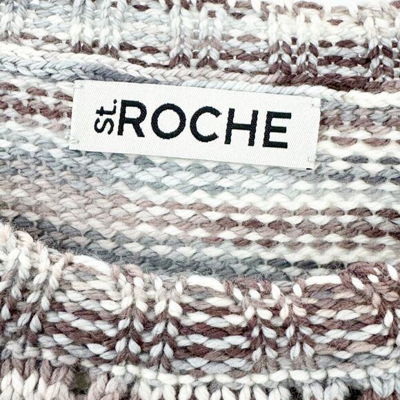 St. Roche Stormy 100% Marino Wool Pullover Sweater Size S NWT - Picture 8 of 12